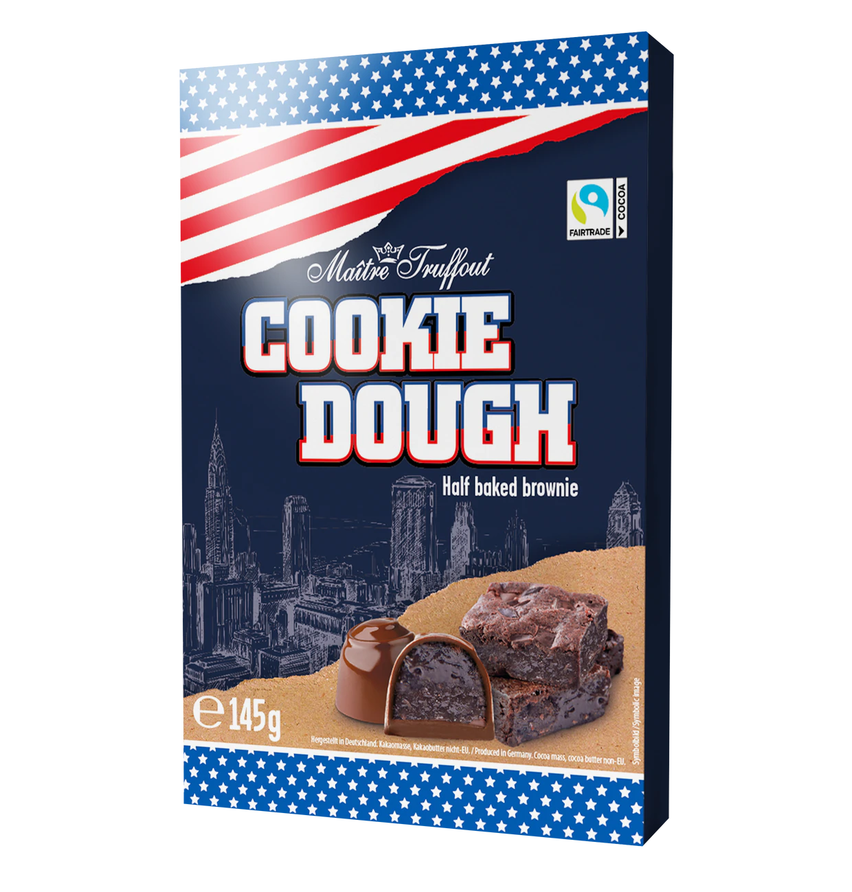 COOKIE DOUGH HALF BAKED BROWNIE 145GR (CONF.14) - 31/10/24