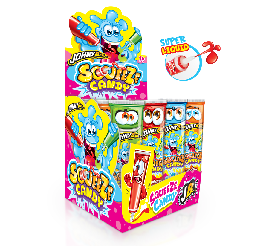 Squeeze Candy gel Johny Bee 