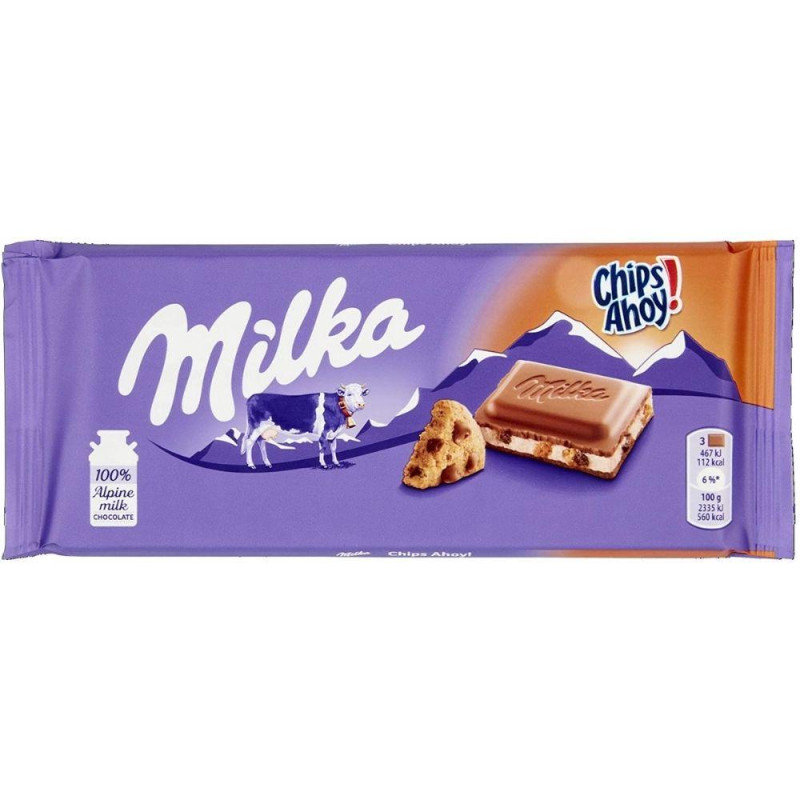 Milka Chips Ahoy 100 g all'ingrosso | Tradewholesale
