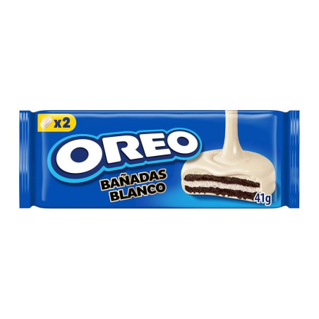Oreo Bañadas White 41 g all'ingrosso | Tradewholesale
