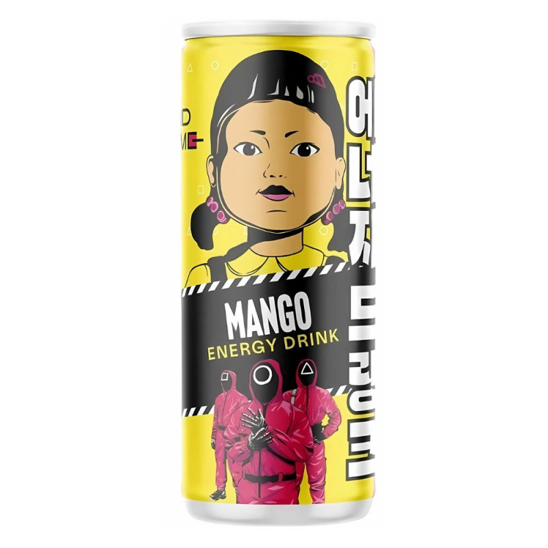 Squid Game Energy Mango 250ml all'ingrosso | Tradewholesale