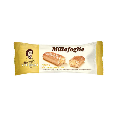 Vicenzi Millefoglie Crema 25g all'ingrosso | Tradewholesale