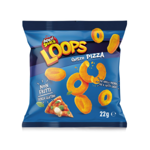 Aperisnack Loops Gusto Pizza 22g ingrosso | Tradewholesale
