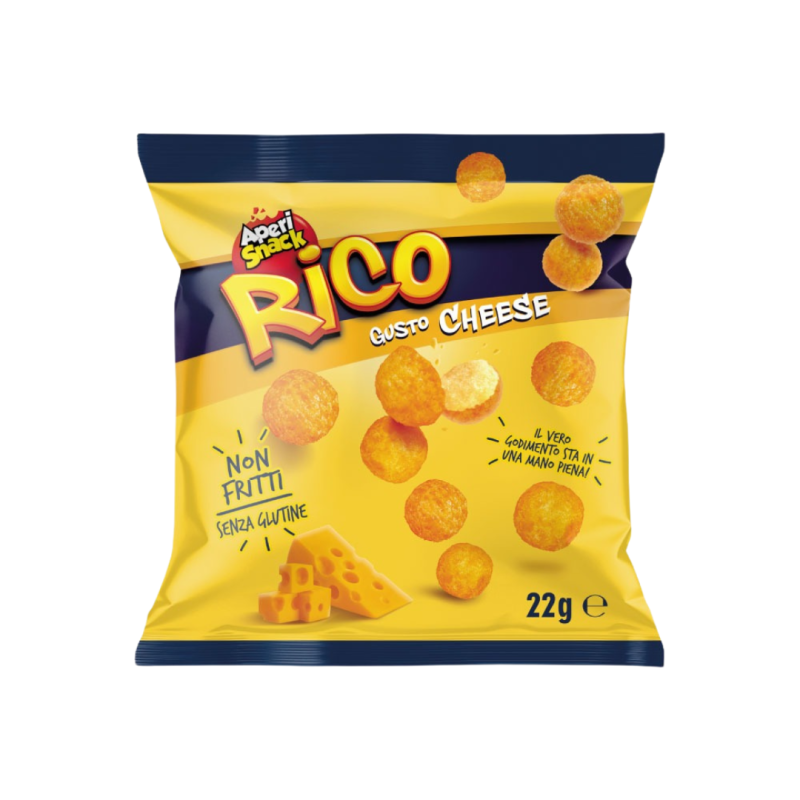 Aperisnack Rico Cheese 22g all'ingrosso | Tradewholesale