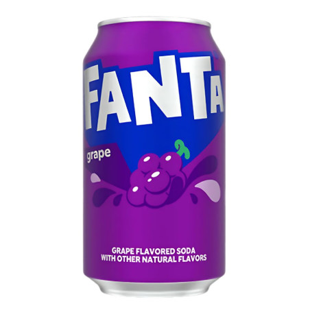 Fanta Grape USA 355ml all'ingrosso | Tradewholesale