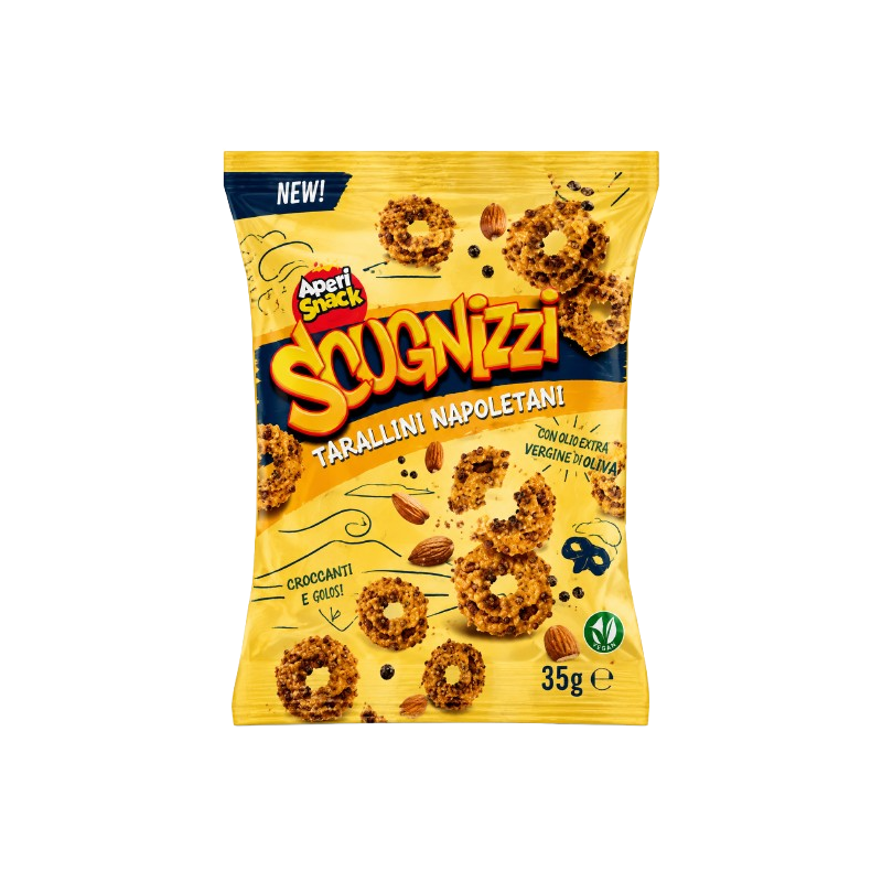 Aperisnack Tarallino Mandorla e Pepe 35g | Tradewholesale