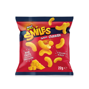 Aperisnack Smiles Cheese 22g ingrosso | Tradewholesale