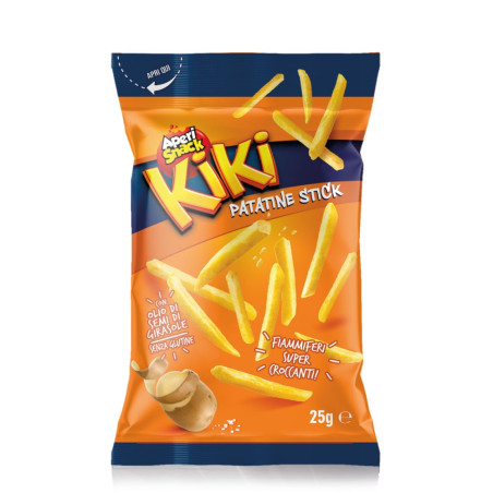 Aperisnack Kiki Patatine Stick 25g | Tradewholesale