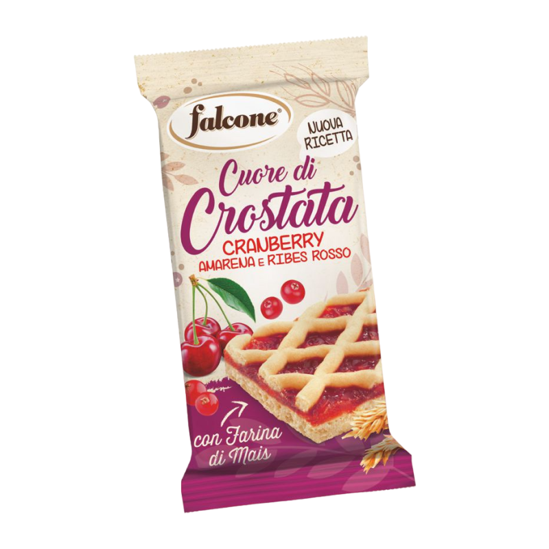 Falcone Crostata Amarena e Ribes 60g | Tradewholesale