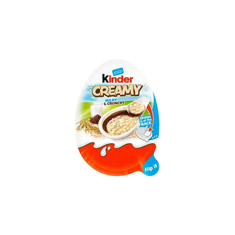 Kinder Creamy 19g all'ingrosso | Tradewholesale