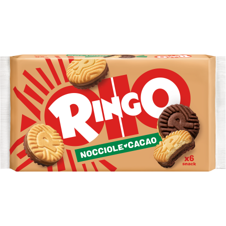 Ringo Nocciola 55 g all'ingrosso | Tradewholesale