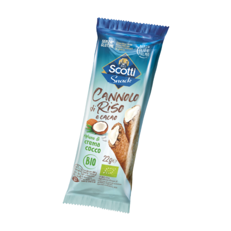 Riso Scotti Cannolo Cacao e Cocco 22g | Tradewholesale