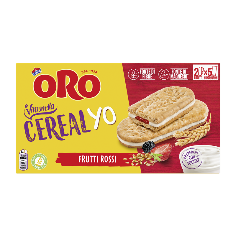 Cereal Yo Frutti Rossi 51g all'ingrosso | Tradewholesale