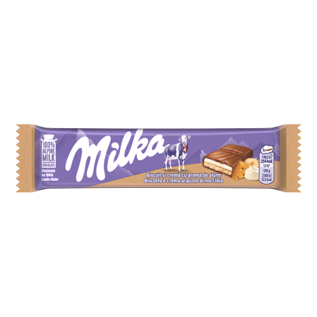 Ingrosso Milka Barretta Biscotto Nocciole 46g | Tradewholesale