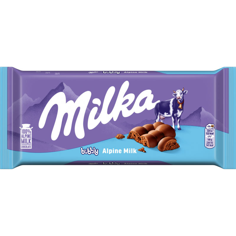 Milka Bubbly 90g all'ingrosso | Tradewholesale