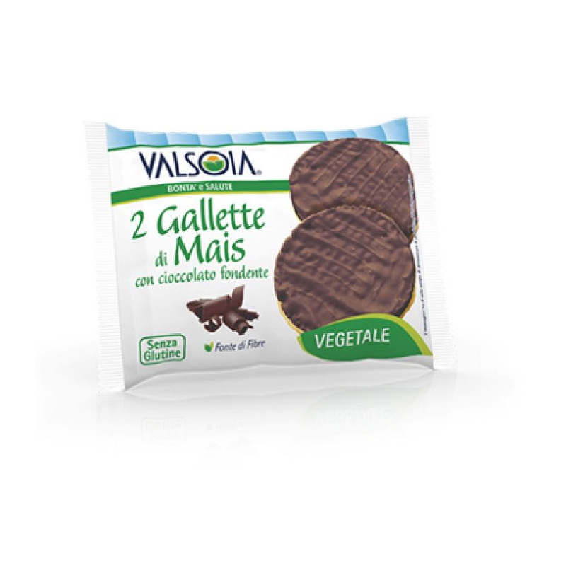 Valsoia Gallette Cioccolato Fondente 32g | Tradewholesale