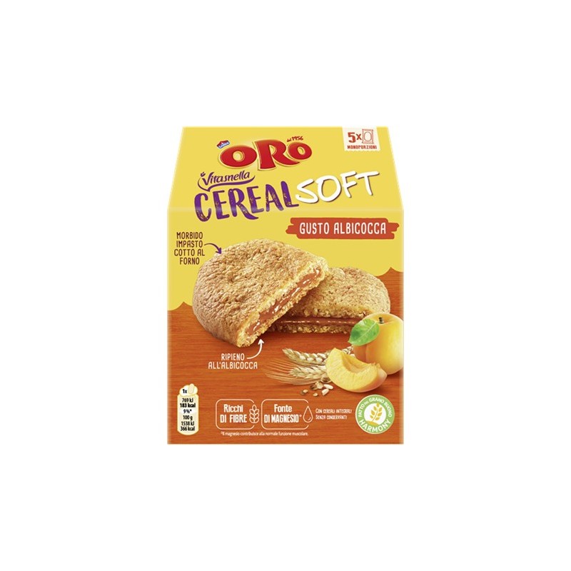 Oro Vitasnella Cereal Soft Albicocca 50 g | Tradewholesale