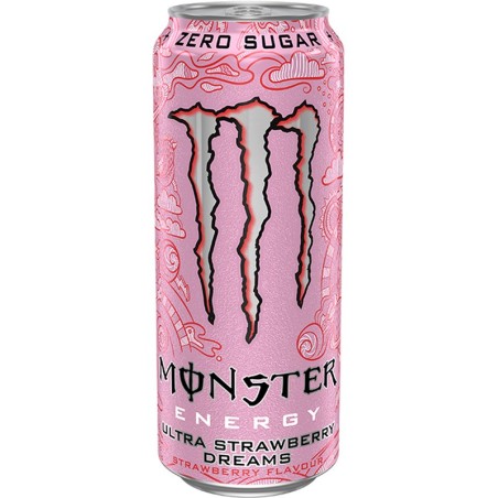 Monster Ultra Strawberry Dreams 500 ml | Tradewholesale