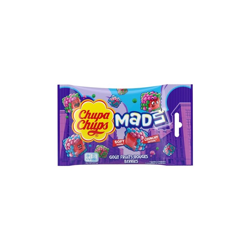 Chupa Chups Mads Frutti di Bosco 45 g | Tradewholesale