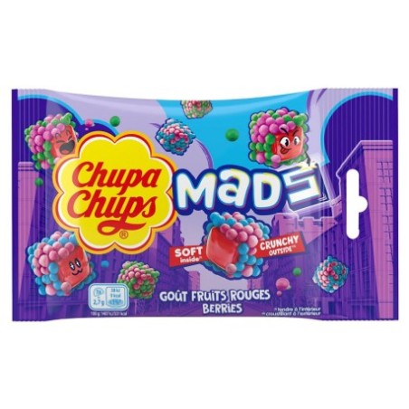 Chupa Chups Mads Frutti di Bosco 45 g | Tradewholesale