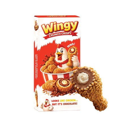 Wingy Crunch Crispy Chicken 50 g all'ingrosso | Tradewholesale
