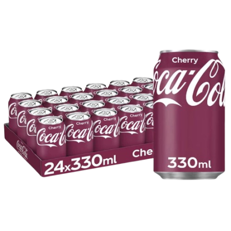 Coca-Cola Cherry 330ml all'ingrosso | Tradewholesale