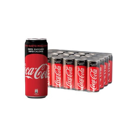 Coca-Cola Zero 330ml all'ingrosso | Tradewholesale