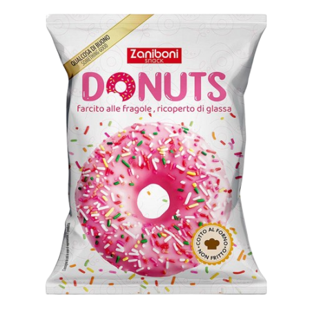 Donut Fragola 60g all'ingrosso | Tradewholesale