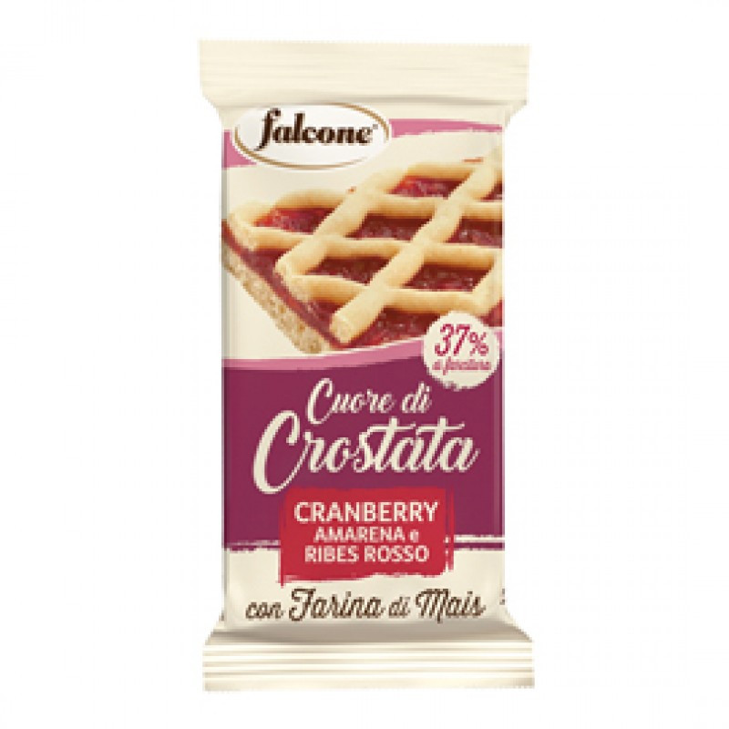 Falcone Crostata Amarena e Ribes 60g | Tradewholesale