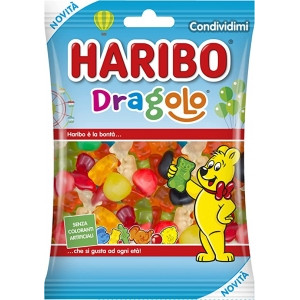 Haribo Dragolo 80 g all'ingrosso | Tradewholesale