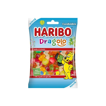 Haribo Dragolo 80 g all'ingrosso | Tradewholesale