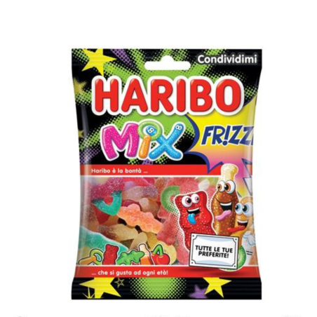 Haribo Frizzi Mix 80 g all'ingrosso | Tradewholesale