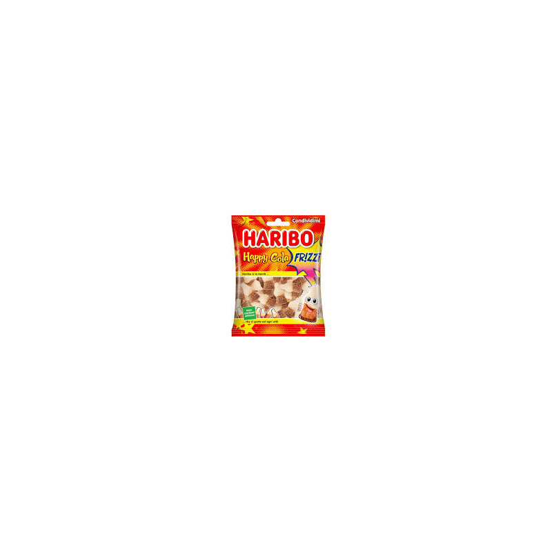 Haribo Lemon Fresh Happy Cola Frizz 80g | Tradewholesale