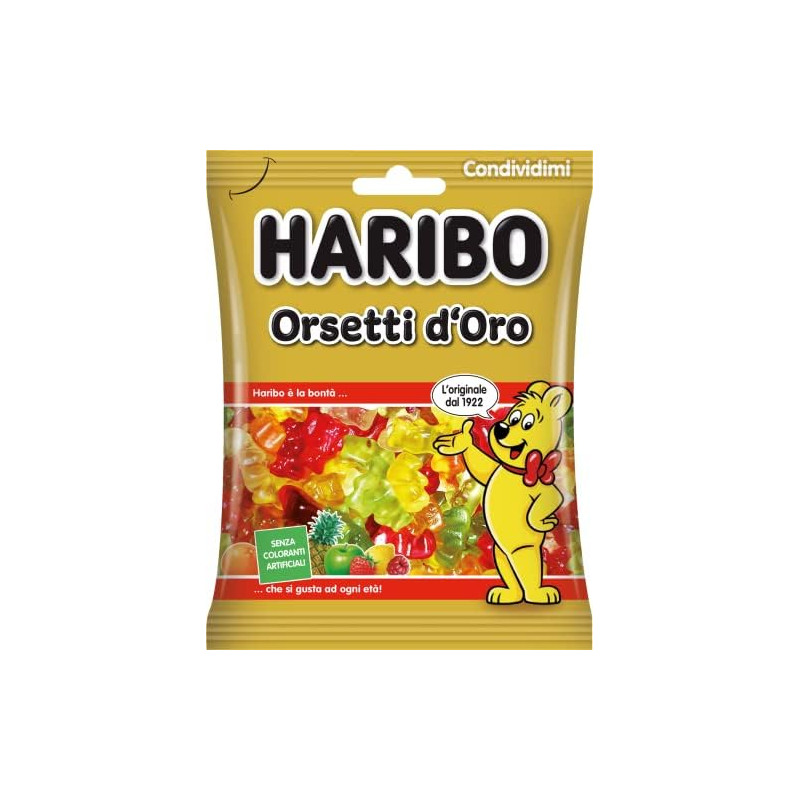 Haribo Orsetti d'Oro 80 g all'ingrosso | Tradewholesale