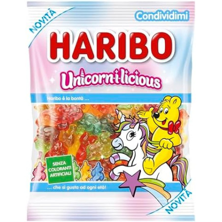 Haribo Unicorni 80 g all'ingrosso | Tradewholesale