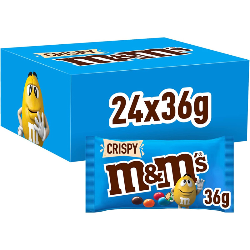 M&M's Crispy 36g all'ingrosso | Tradewholesale