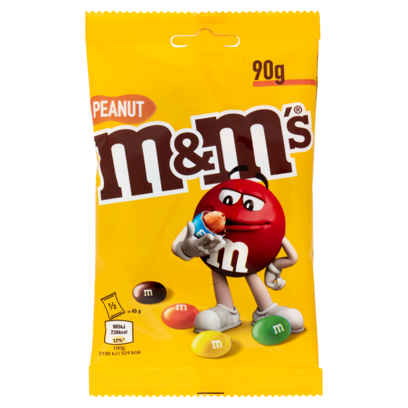 M&M's Peanut 90g all'ingrosso | Tradewholesale