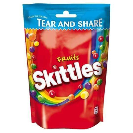 Skittles Fruits 136g all'ingrosso | Tradewholesale