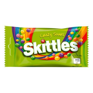 Skittles Crazy Sours 38g all'ingrosso | Tradewholesale