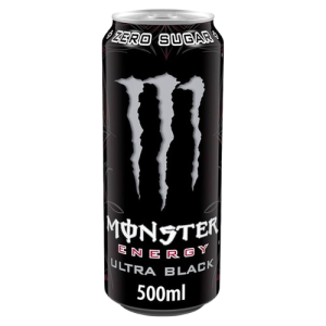 Monster Ultra Black 500 ml all'ingrosso | Tradewholesale