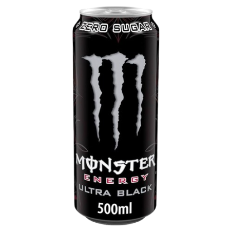 Monster Ultra Black 500 ml all'ingrosso | Tradewholesale
