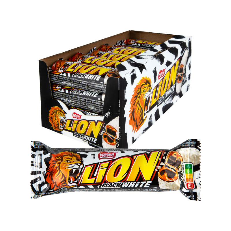 Lion Black & White 42g all'ingrosso | Tradewholesale