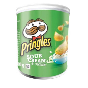 Pringles Sour Cream & Onion 40g ingrosso | Tradewholesale