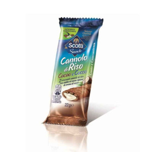 Riso Scotti Cannolo Cacao e Cocco 22g | Tradewholesale