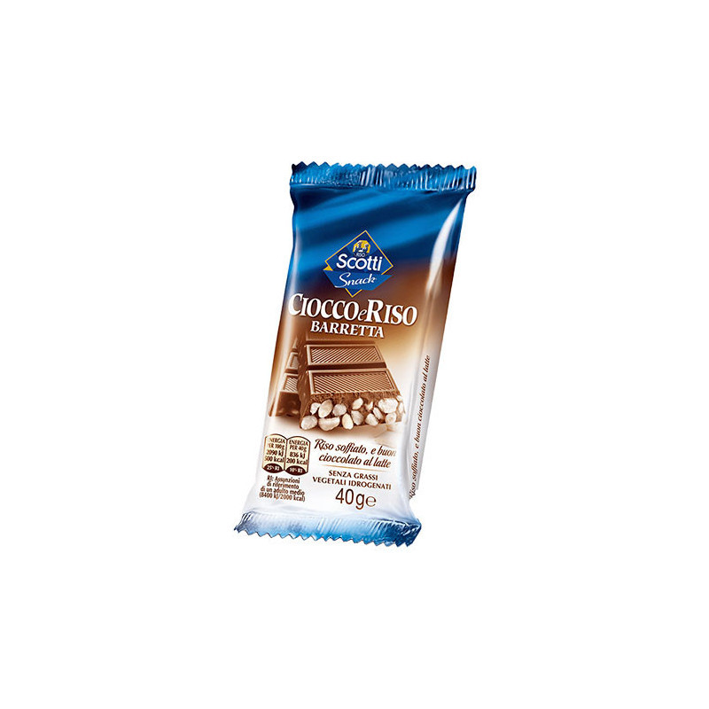 Riso Scotti Ciocco e Riso 40g ingrosso | Tradewholesale