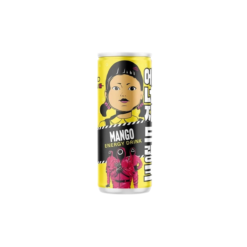 Squid Game Energy Mango 250ml all'ingrosso | Tradewholesale