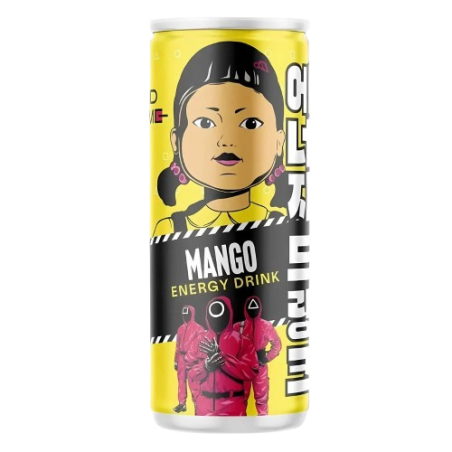 Squid Game Energy Mango 250ml all'ingrosso | Tradewholesale