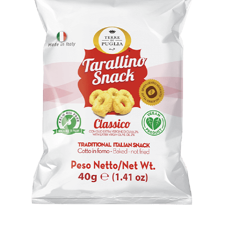 Tarallini Terre di Puglia Oliva 45g | Tradewholesale