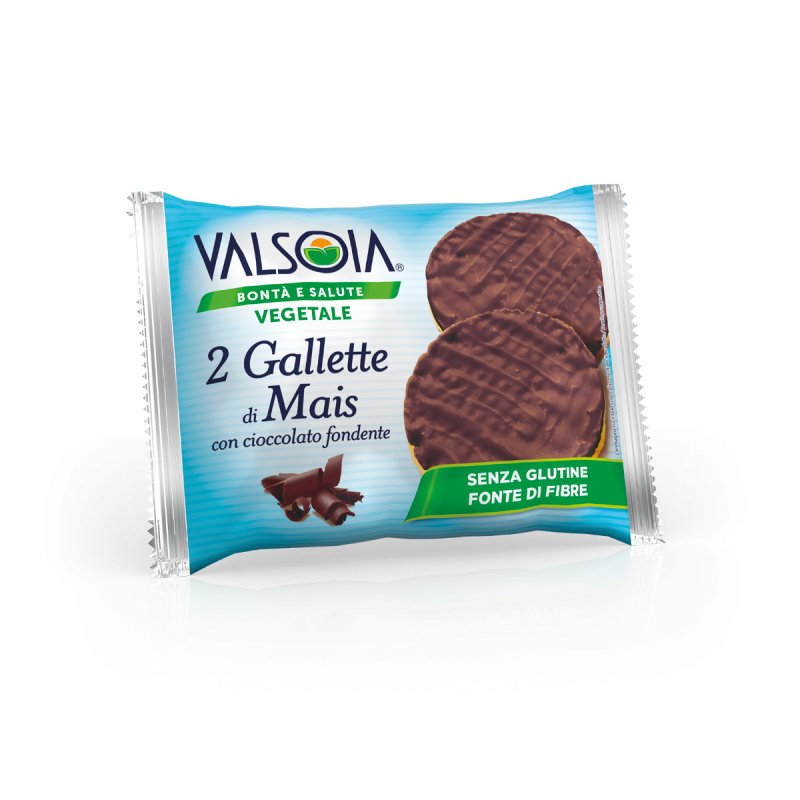 Valsoia Gallette Cioccolato Fondente 32g | Tradewholesale