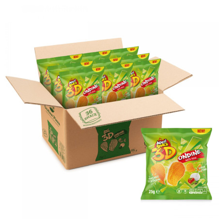 Aperisnack 3D Ondine Pizza 25g ingrosso | Tradewholesale